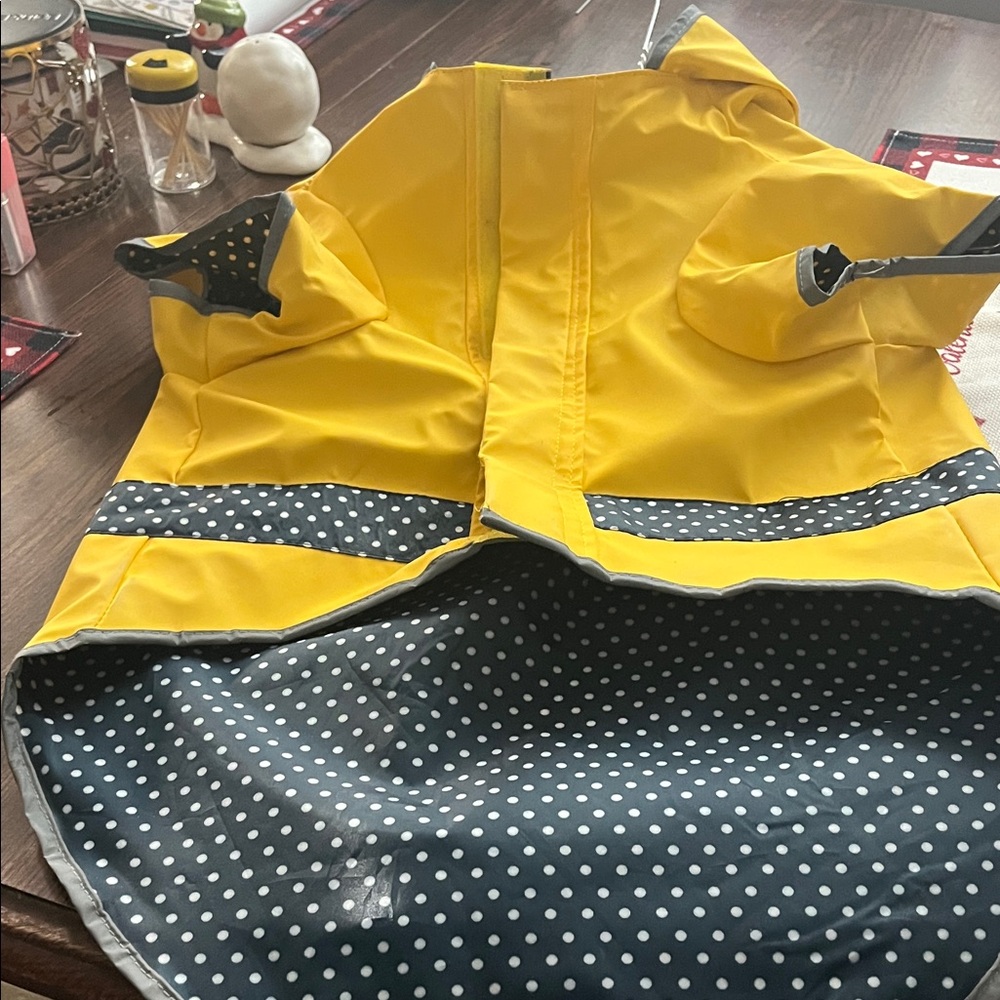 Good2Go Yellow dogs jacket for the weather rain gear
